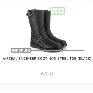 NEW Vegan Vegetarian Shoes Motorcycle Boots